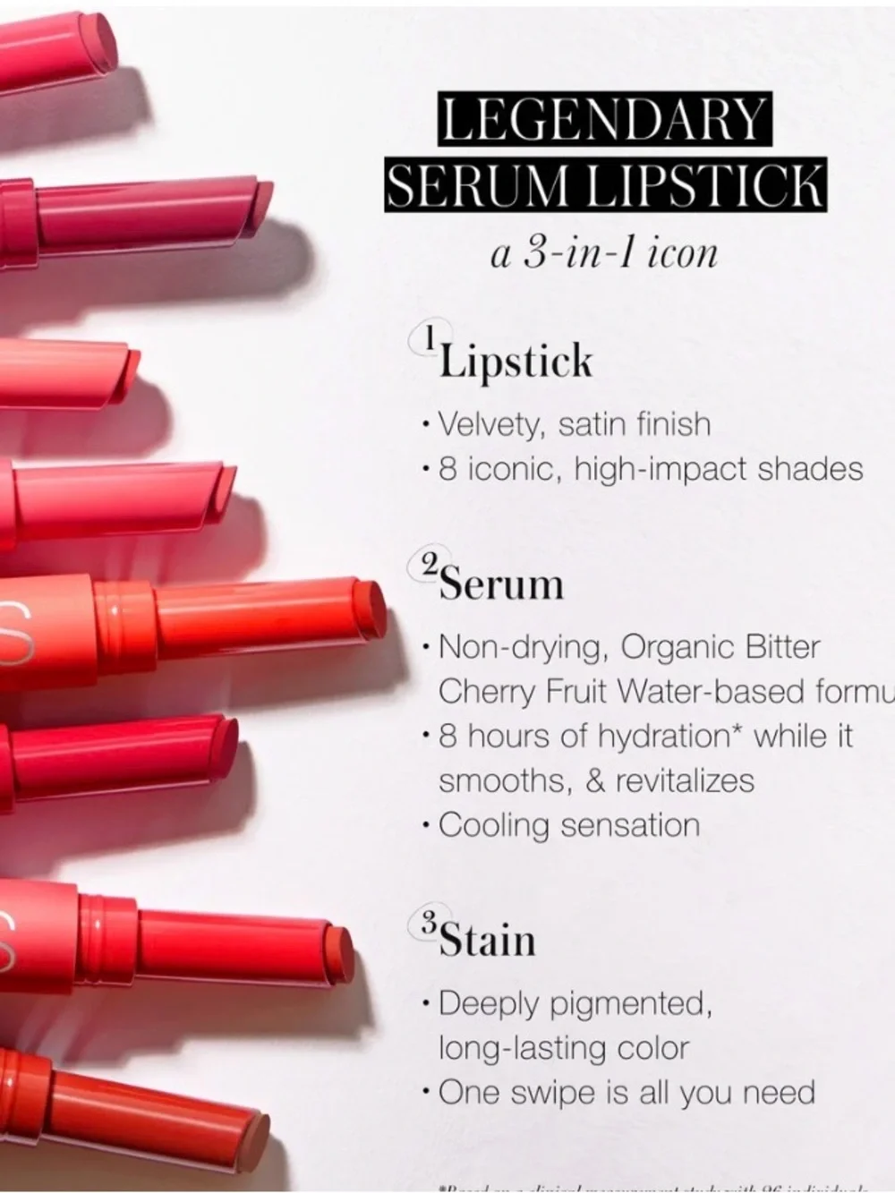 NWOT RMS Beauty Legendary Serum Lipstick - Mickey